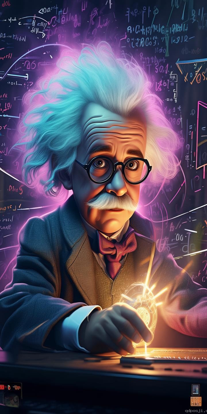 爱因斯坦应对物理考试压力：创新思维的时空穿梭